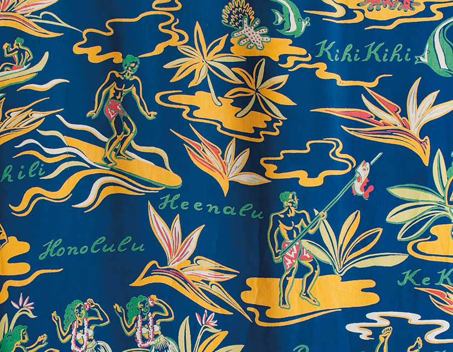 Detail Of Aloha Shirt Design Pattern アロハシャツの絵柄とデザインパターン Sun Surf サンサーフ