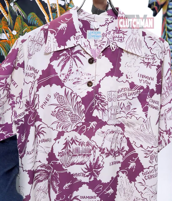 VINTAGE ALOHA SHIRT - SUN SURF - サンサーフ