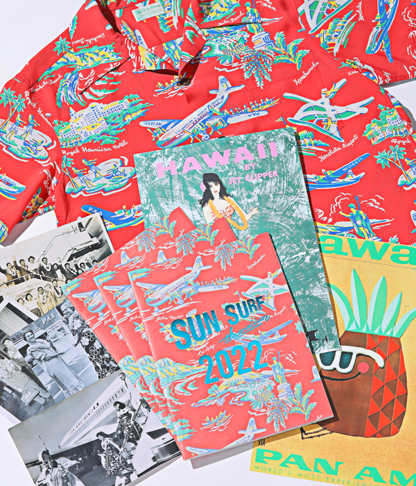 SUN SURF's new catalog for Spring/Summer 2022 has been just